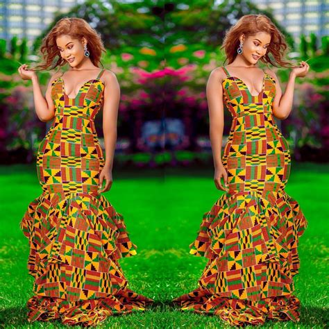 Best Long African Kitenge Dresses 2019 African Maxi Dresses Kitenge Dress Dresses