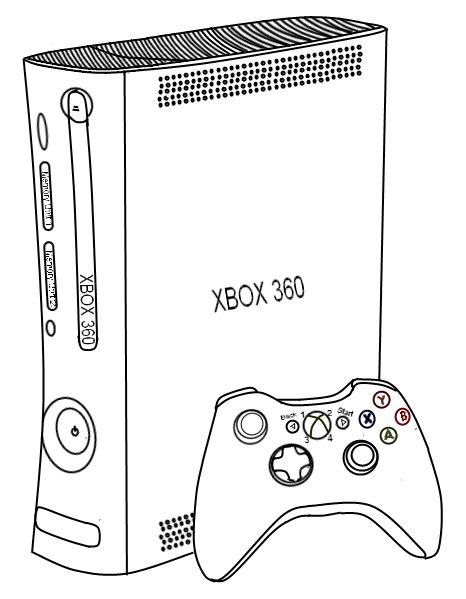 18 xbox 360 coloring pages