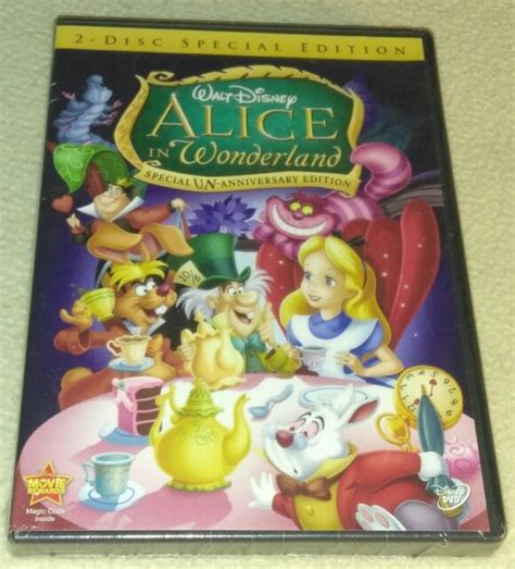 Alice In Wonderland Dvd Walt Disney 20102 Disc Special Edition