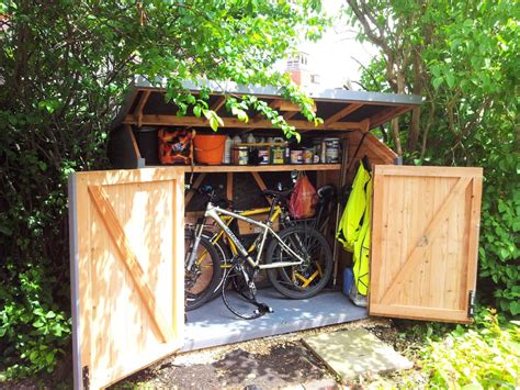 20 Free Diy Bike Shed Plans Outdoor Bike Storage
