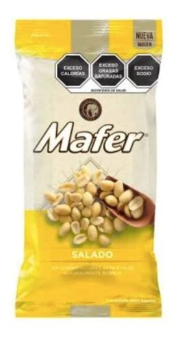 Cacahuates Mafer Premium Salado 180g 15pack Envío Gratis