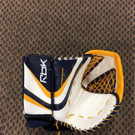 Check spelling or type a new query. Reebok RBK Premier 2 Trapper | SOLD | Hockey Goalie Gloves ...