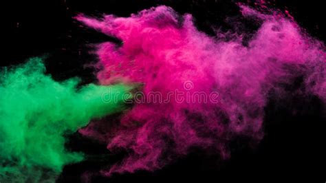 Holi Color Splash Stock Image Image Of Asian Background 174110997