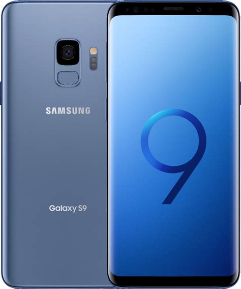 Samsung Galaxy S9 64gb Coral Blue Verizon Smg960uzbv Best Buy