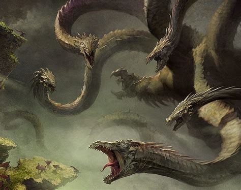 Hydra Monster By Svetlin Velinov Hydra Monster Hydra Mythology