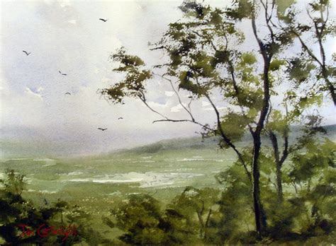 Joe Cartwright S Watercolor Blog New Watercolor Landscape Painting