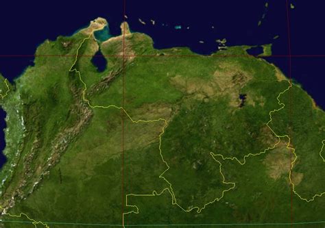 Arval Mapa Topográfico De Venezuela
