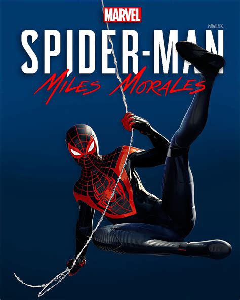 Artstation Marvels Spider Man Miles Morales Poster