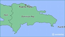 Puerto Plata Map Dominican Republic - Cities And Towns Map