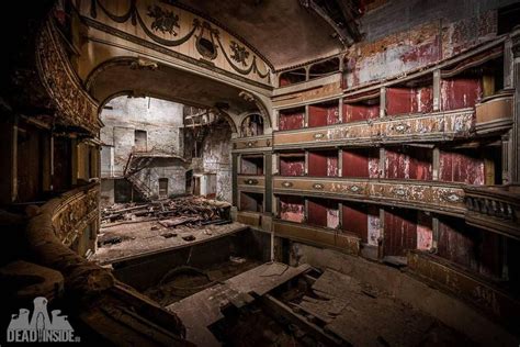 Abandoned Theater In Europe Photographed By Natalia Sobańska