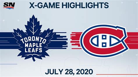 Nhl Highlights Maple Leafs Vs Canadiens Jul 28 2020 Youtube