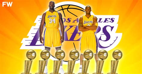 Shaquille Oneal Says He And Kobe Bryant Wouldve Won 7 Nba Championships With The Lakers