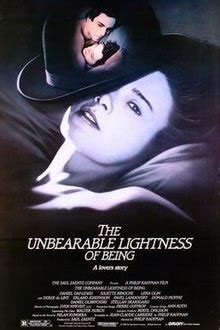 Невыносимая легкость бытия (1988) / the unbearable lightness of being (1988). The Unbearable Lightness of Being (film) - Wikipedia