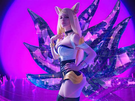 1152x864 ahri kda girl cosplay 5k 1152x864 resolution hd 4k wallpapers images backgrounds