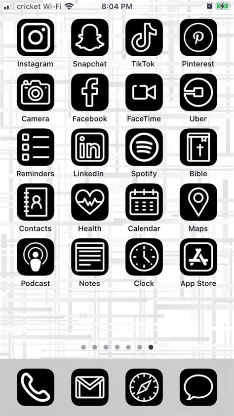 Black And White App Icons Kumproduction