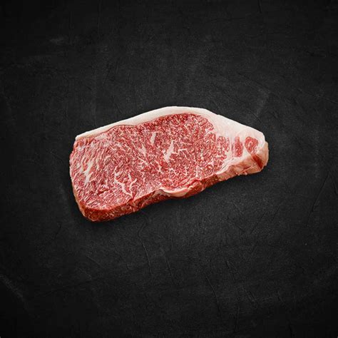 Wagyu Beef Striploin Steak MB6 7 East Side Butchers