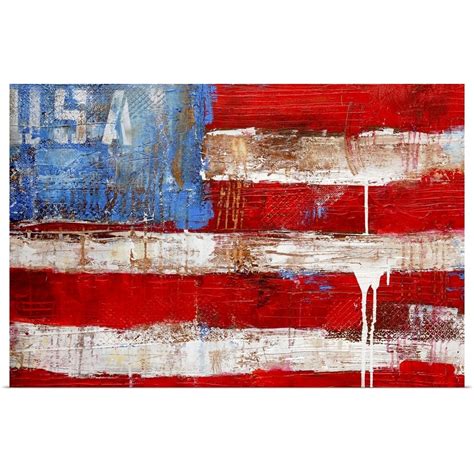 usa poster art print american flag home decor ebay