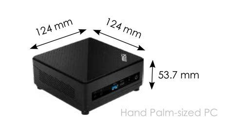 Msi Cubi N Adl An Intel Processor N100n200 Alder Lake N Mini Pc