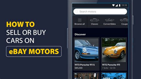 How To Sell Or Buy Cars On Ebay Motors