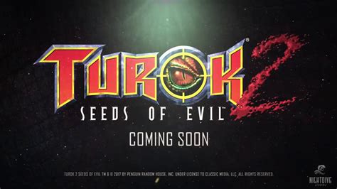 Turok 2 Seeds Of Evil Remastered Pc Port Trailer Hd Youtube