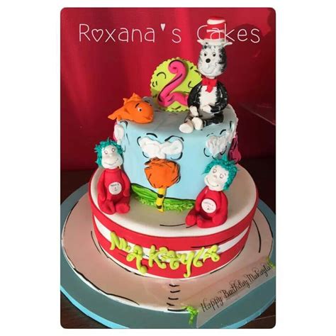 Cat In The Hat Them Cake Specialty Cakes Desserts Cake