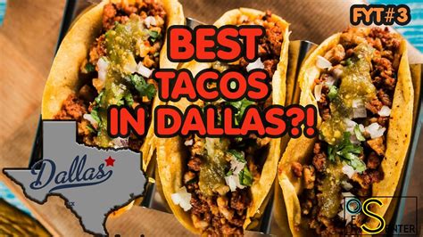 Is This The Best Taco Spot In Dallas Fyt3 Youtube