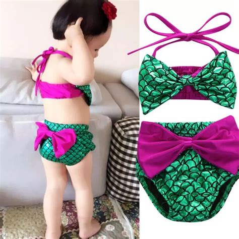 Jual Th Bikini Bayi Mermaid Baju Renang Baby Putri Duyung Mermaid