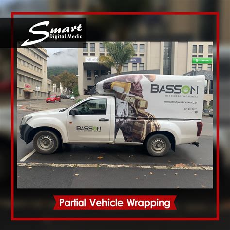 Bakkie Partial Vehicle Wrapping Smart Digital Media