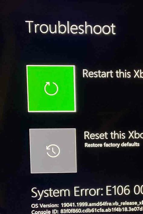 How To Fix Xbox System Error E106 00000000 80070570