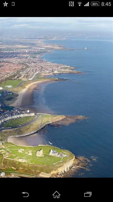 Tynemouth Coastline Newcastle England Newcastle Airport Parks And Recs