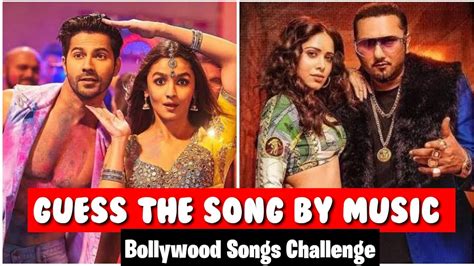 Guess The Bollywood Song By Its Music Bollywood Songs Challenge Part