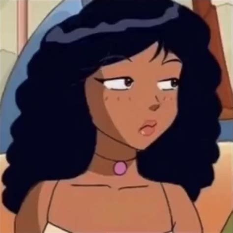 Girl With Black Curly Hair Pfp In 2020 Girl Cartoon Characters Girls Cartoon Art Cartoon