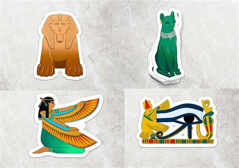 Sticker Pack Ancient Egypt Etsy