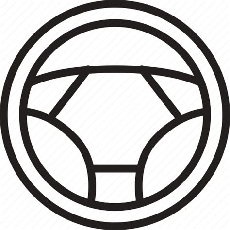 Game Play Racing Sport Wheel Icon