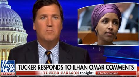Tucker Carlson Devotes Nearly Half Of His Show To Taking Down Ilhan