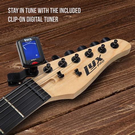 Lyxpro 39 Inch Electric Guitar Kit Bundle With 20w Amplifier All