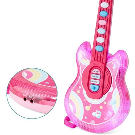 Best Choice Products Sky4920 19in Kids Flash Guitar Pretend Play Musi