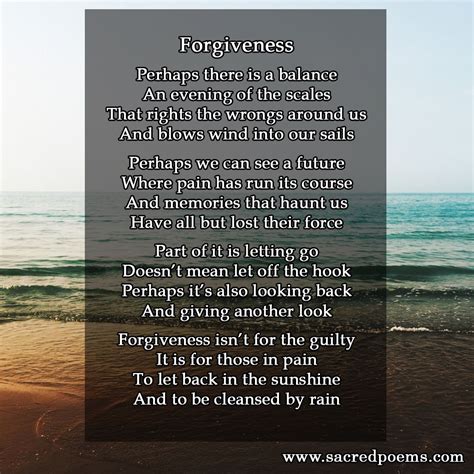 Original Inspirational Poems Forgiveness Birthday Quotes