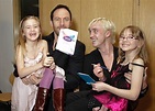 Jason Isaccs, Tom Felton, and Jason's two adorable daughters, Lily and ...