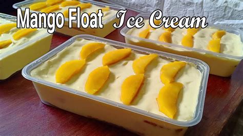 Mango Graham Ice Cream Roll Recipe