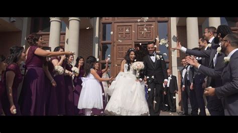 Mists of yellow and gray as our motif signifies a new life to. Toronto Egyptian Same Day Edit Wedding Video at Venetian ...