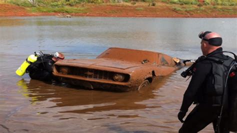 Sixth Body Discovered In Decades Old Cars Recovered From Oklahoma Lake