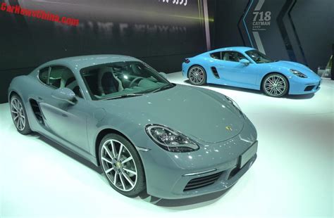 Porsche 718 Cayman Launched On The Beijing Auto Show In China