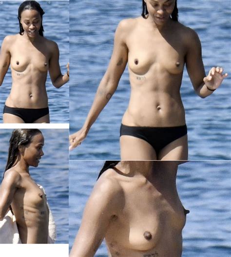 zoe saldana rich an topless of the day