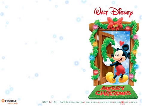 Mickey Mouse Christmas Card Mickey Mouse Wallpaper 34384119 Fanpop