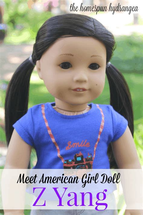 Meet The Newest American Girl Doll Z Yang Review The Homespun Hydrangea