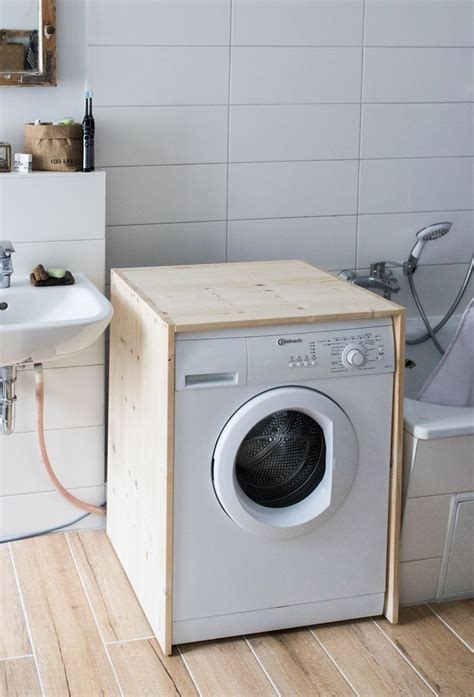 Unterschiede bei schränken für waschmaschine und trockner. DIY Waschmaschinen Verkleidung | Waschmaschine ...
