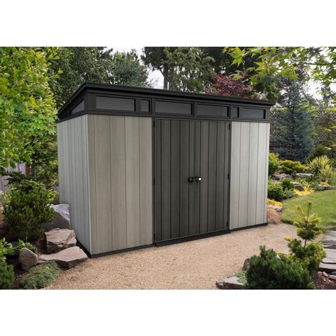 Artisan 11 Ft X 7 Ft Resin Storage Shed 241735 The Home Depot