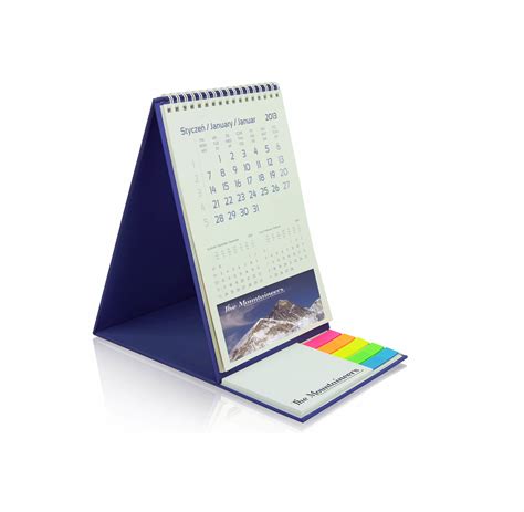 Bespoke Practical Wire O Desk Calendar A5 Free Delivery