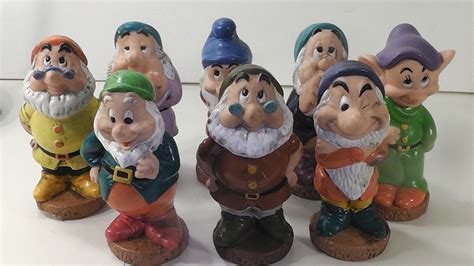 Disneys Snow White And The Seven Dwarfs Rubber Dwarf Figures Reviews